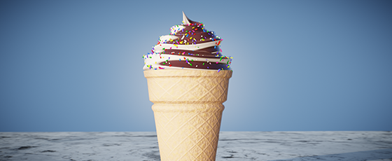 3D Ice Cream
